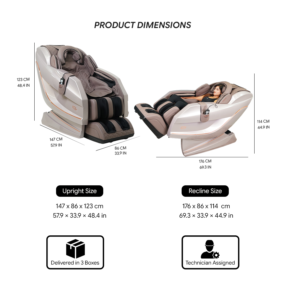HCI eRelaxic Advanced Electric Massage Chair - image 6